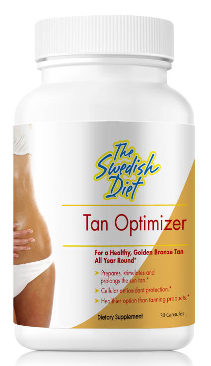 Tan Optimizer with Beta Carotene - Tanning Pills with Great Antioxidant Support