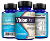Vision Opti Eye Vitamin & Mineral Supplement, Contains Lutein, Bilberry, Vitamin C, Biotin & Zeaxanthin, 60 ct