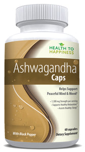 Ashwagandha Caps Helps Support Peaceful Mind & Mood